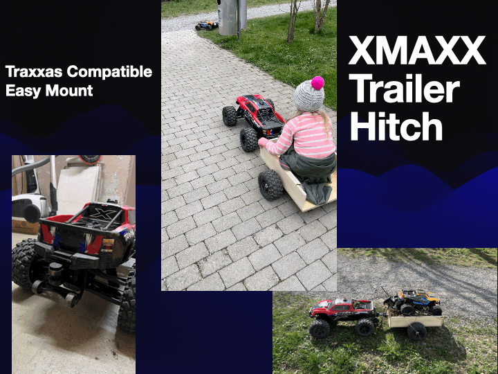 X-MAXX XMAXX Trailer Hitch - Kids Towing Edition