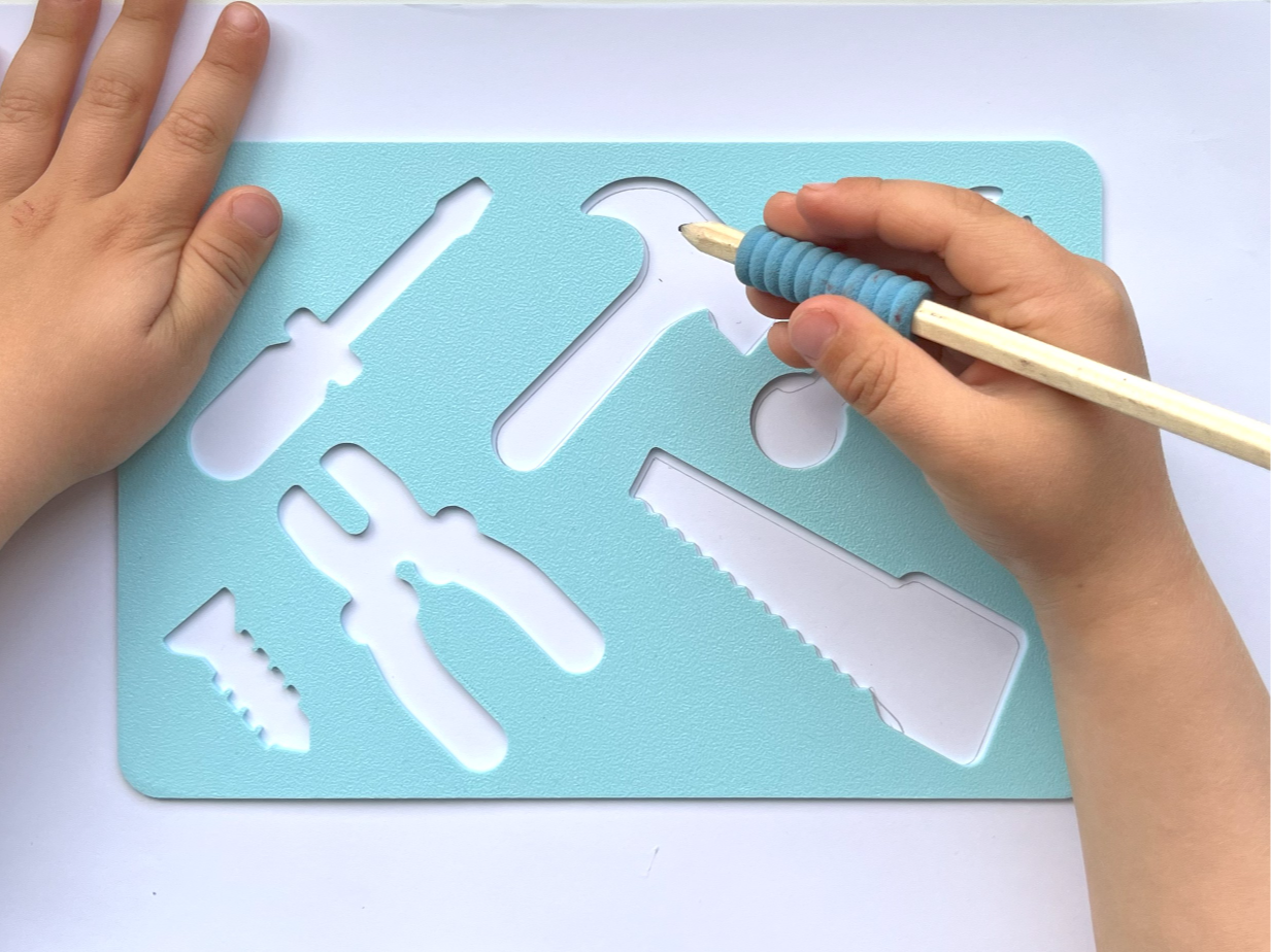 Tool Shapes Stencil