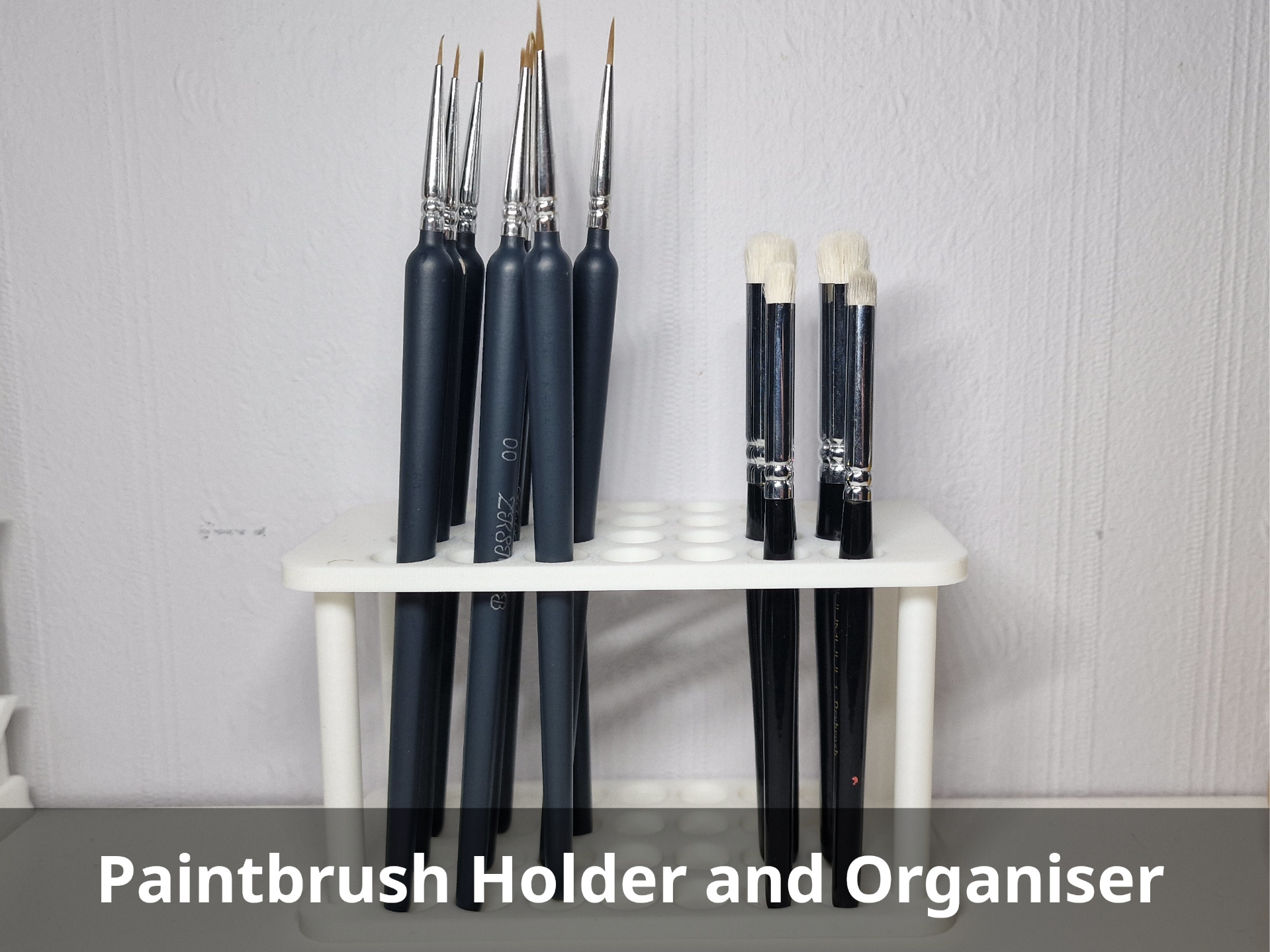 Paintbrush Organiser and Holder