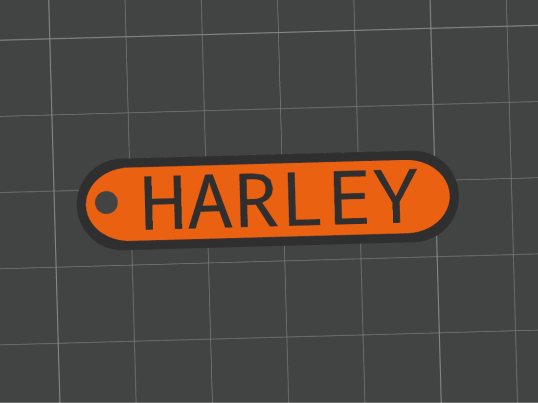 Harley Davidson Keychain
