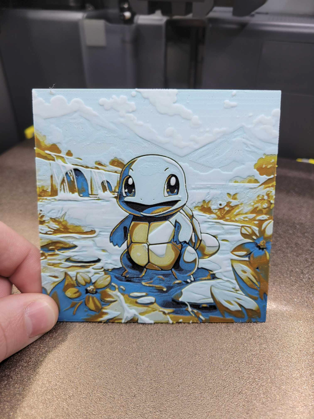 Hueforge Squirtle