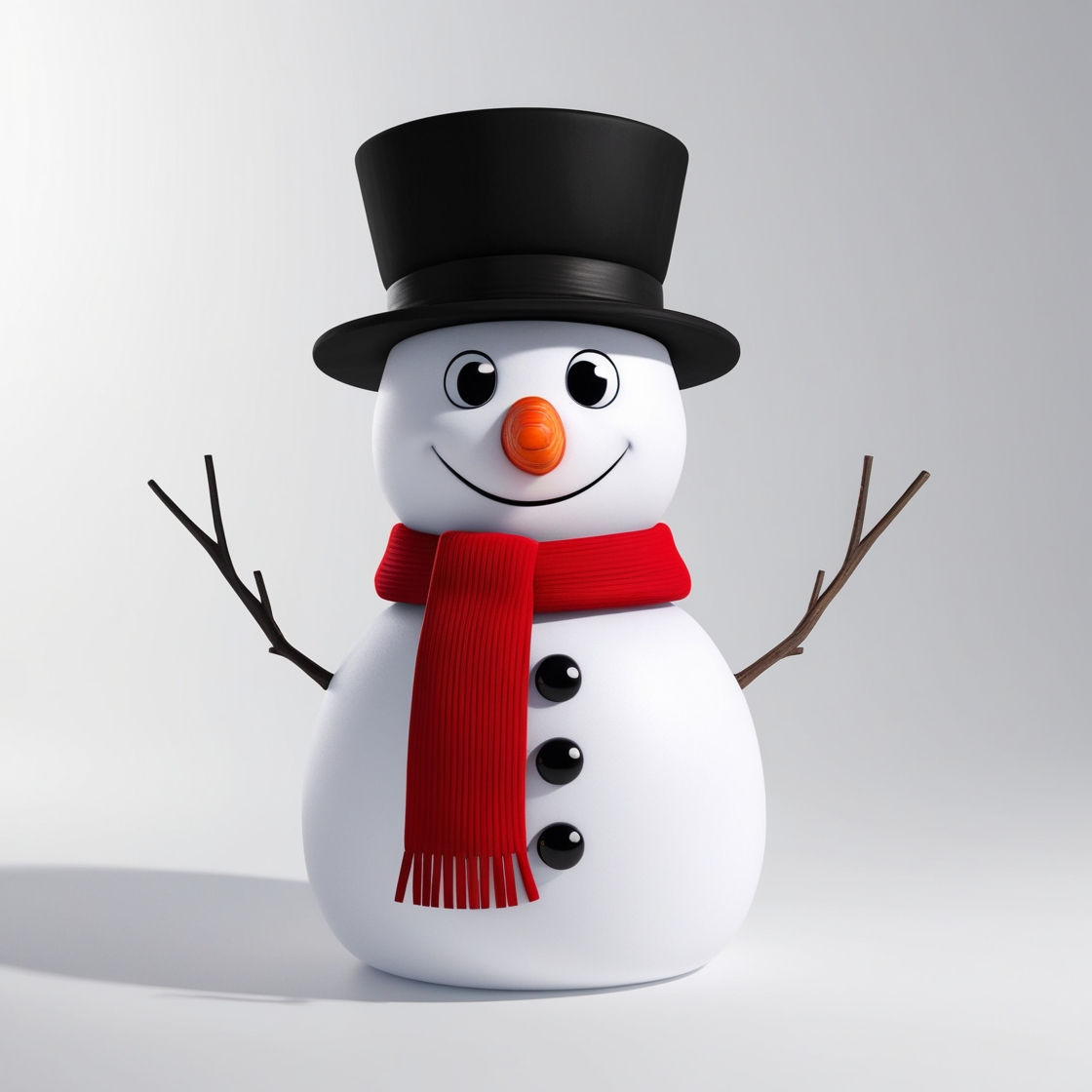 Frosty The Snowman made by AI