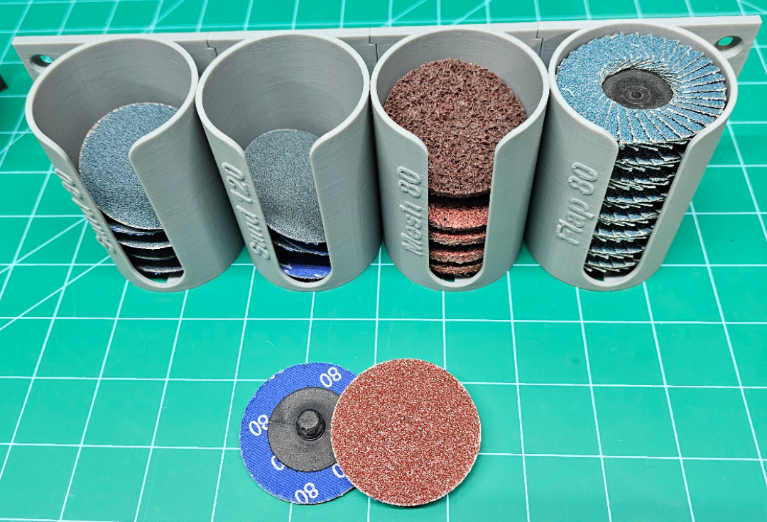 2in Quick Change Sanding Disc Modular Storage