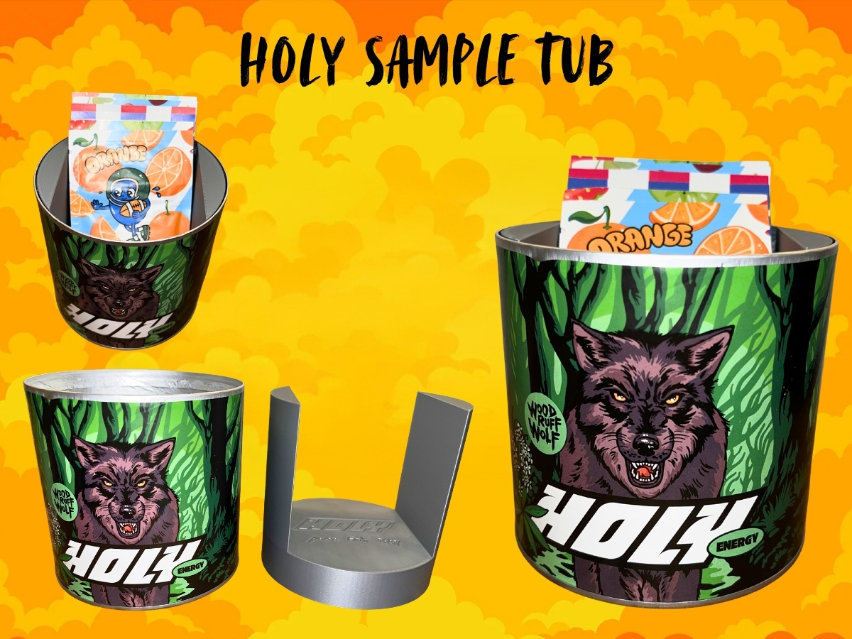 HOLY Sample Tub – Proben-Box (Upcycling)