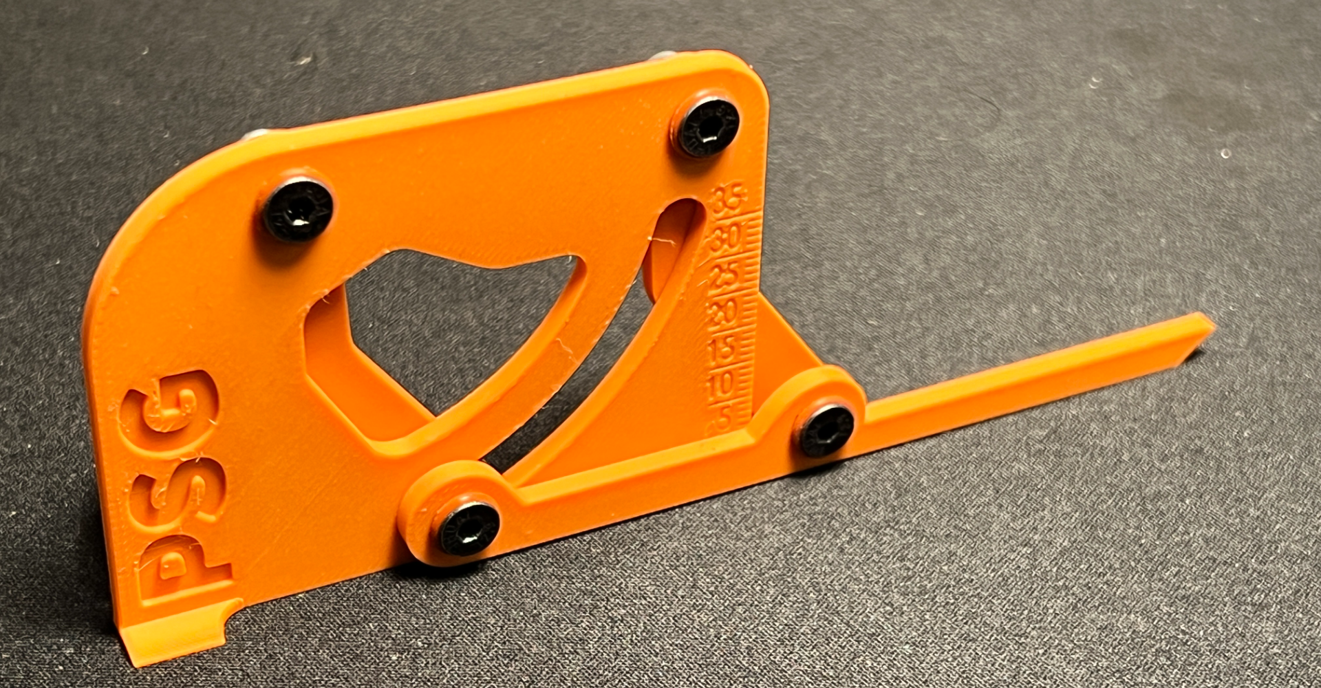 touring model car ground clearance gauge