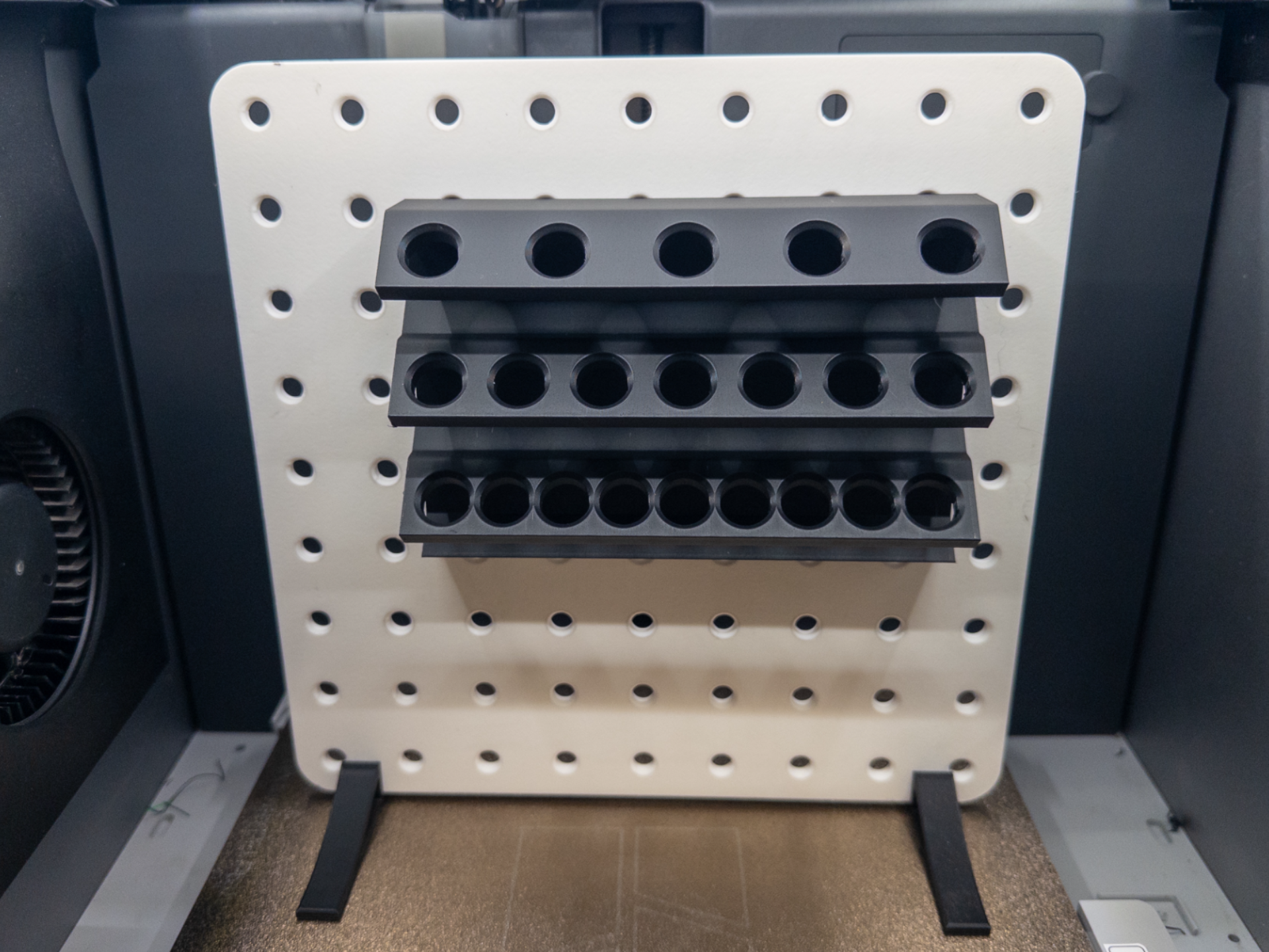 1/2" Shank Router Bit Holders for Pegboard, 3 Tier