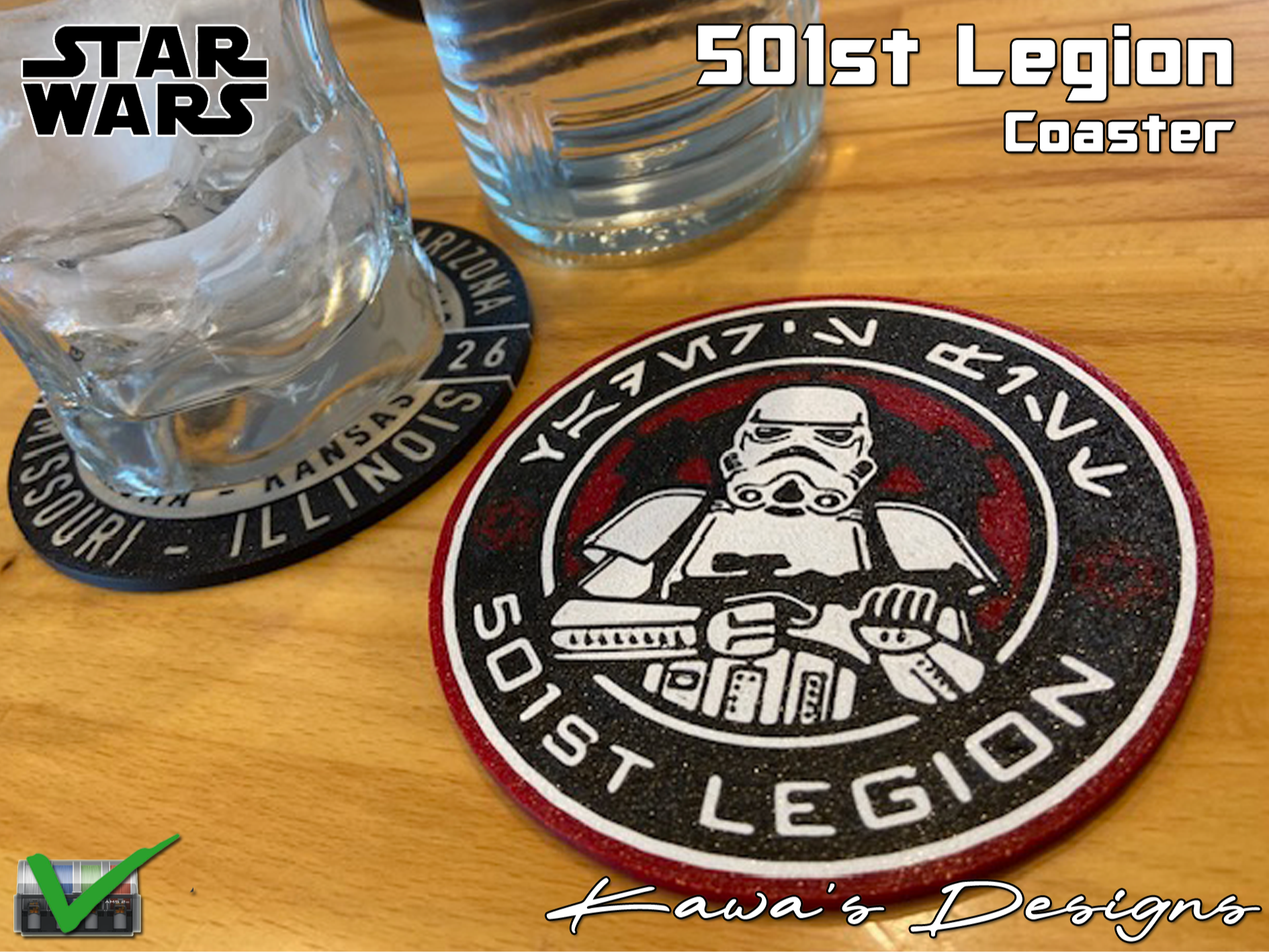Star Wars 501st Legion Coaster