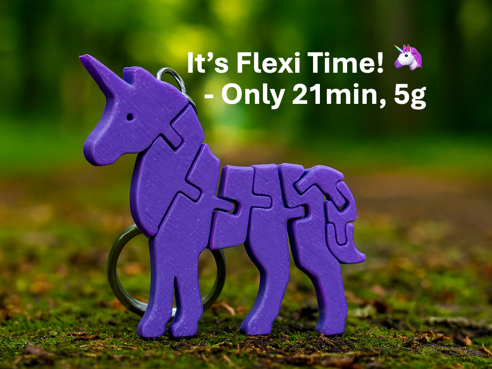 Flexi Unicorn - Keychain