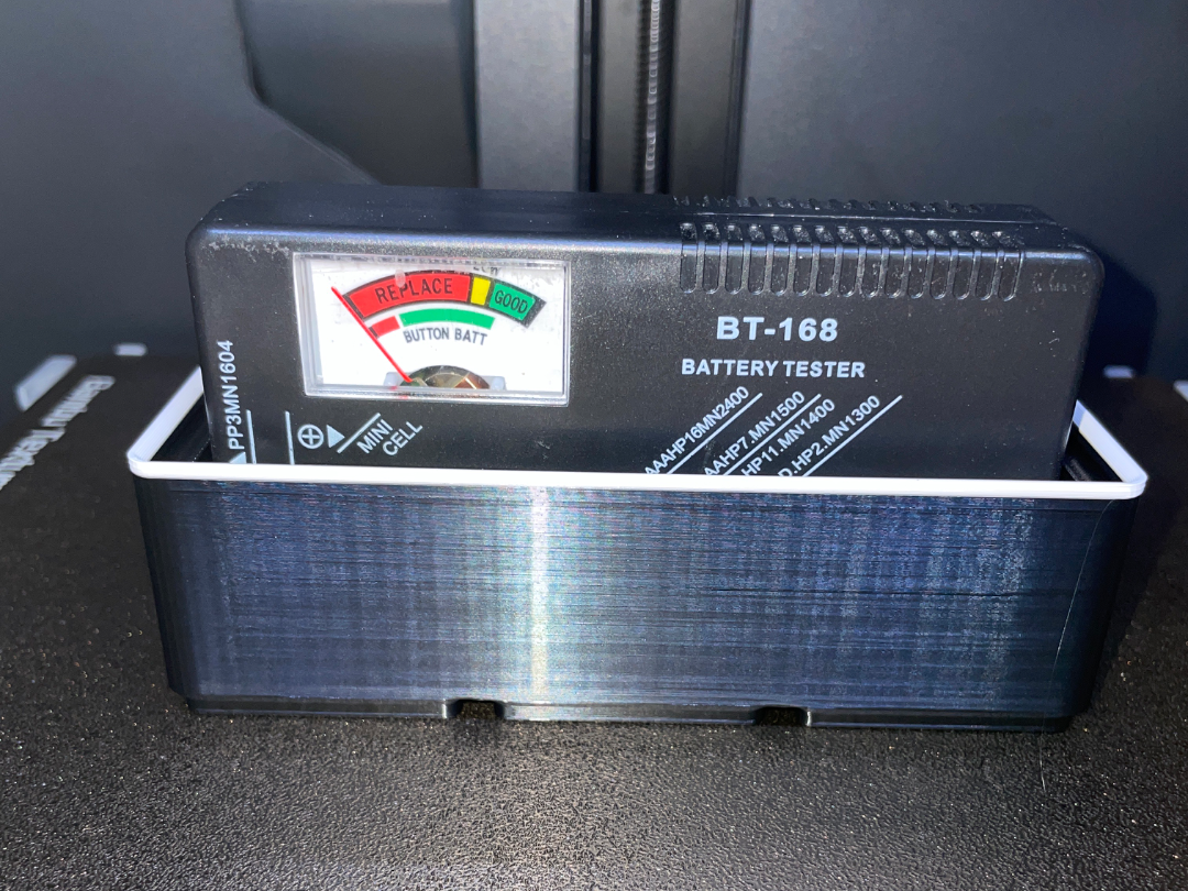 BT-168 (and Pro) Battery Tester Gridfinity  Holder