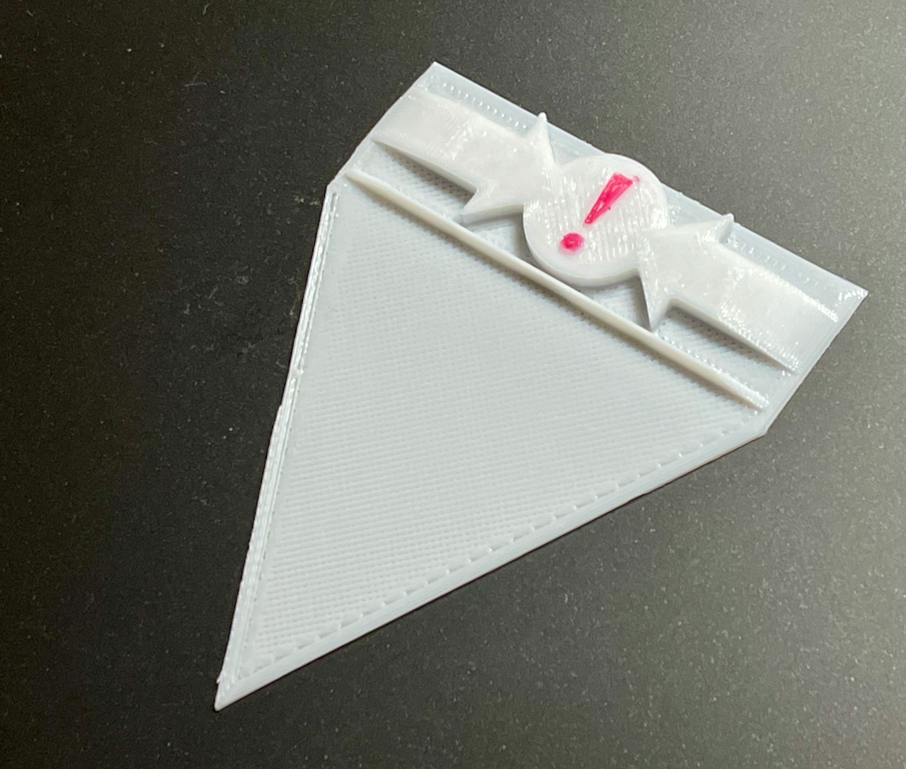Simple very flat bookmark