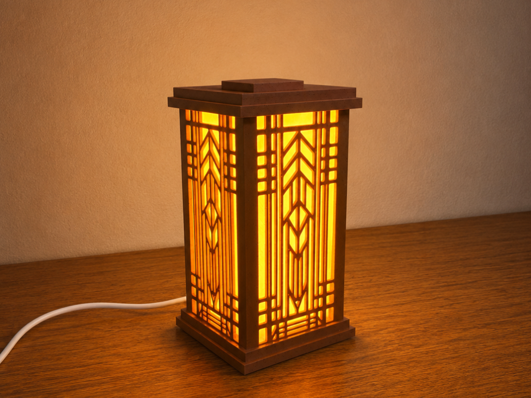 Frank Lloyd Wright Inspired Lantern