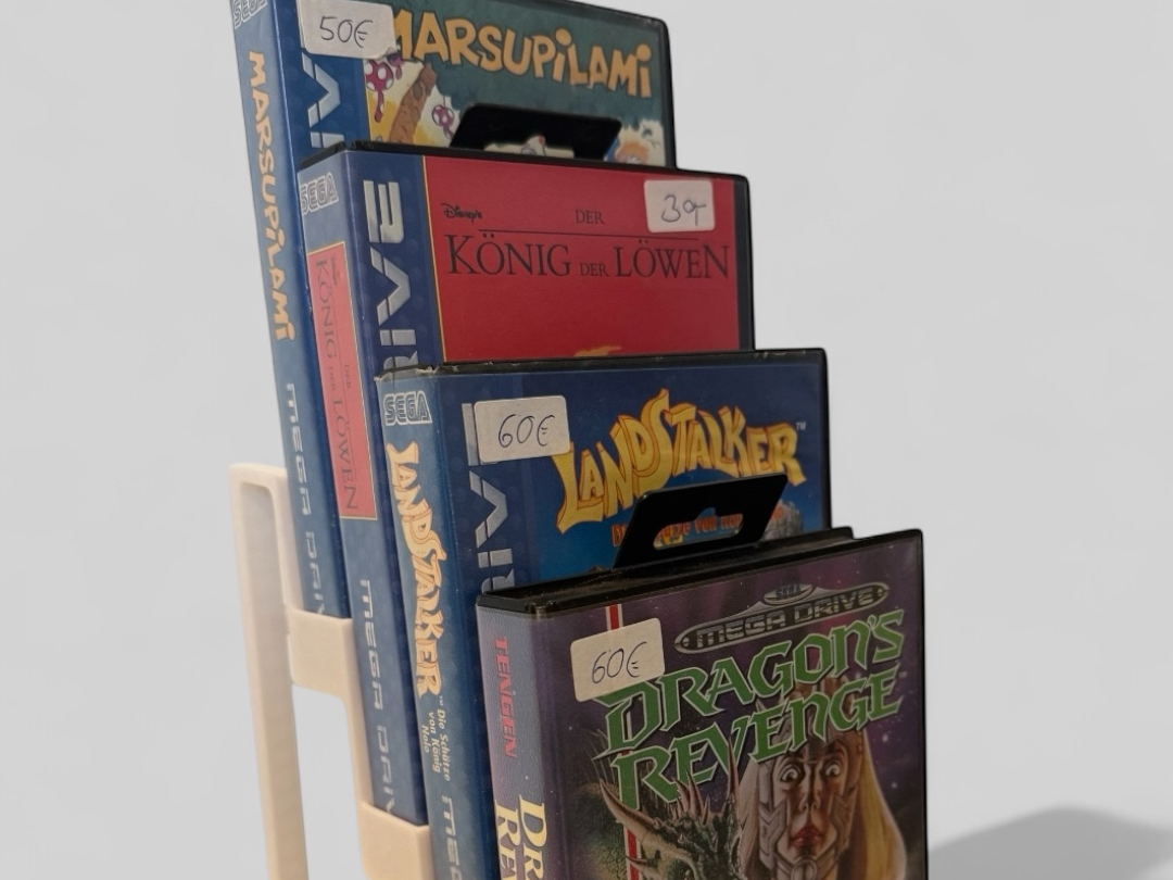 Spielehalter Game Stand #79 MegaDrive Case Stand