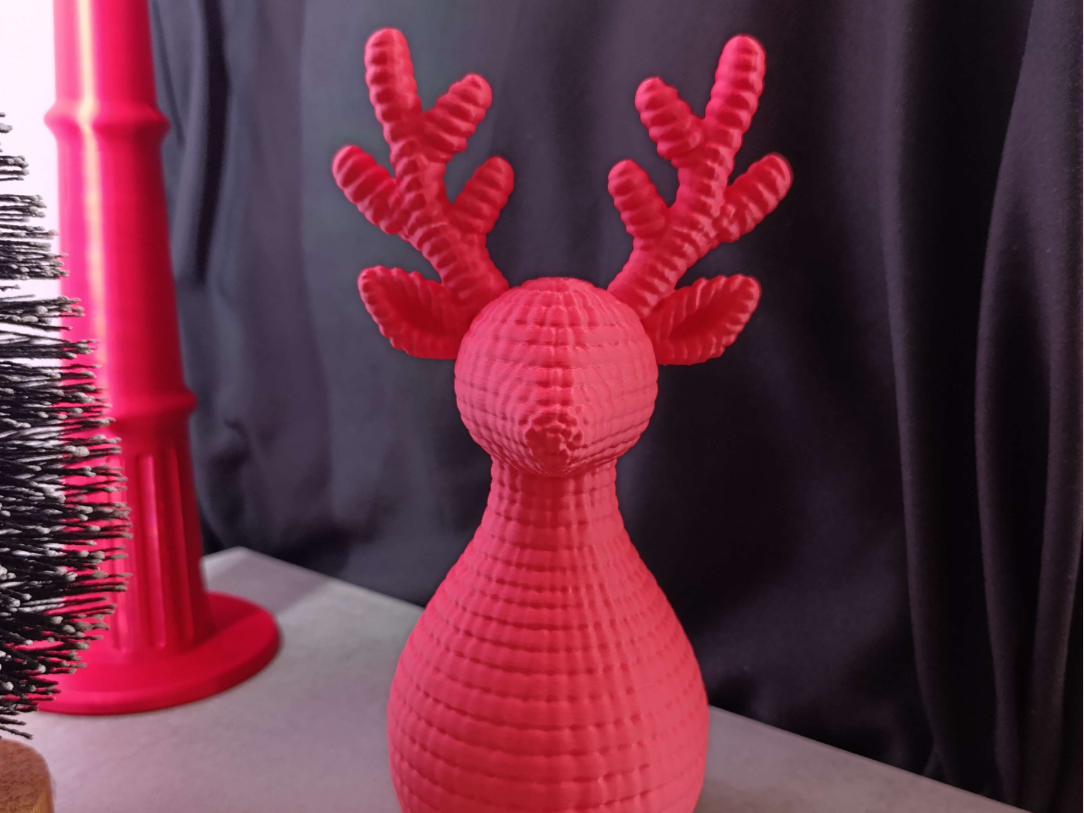 knitted deer