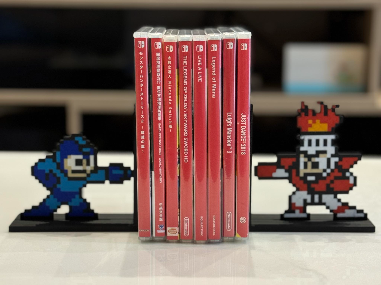 Mega Man book stand