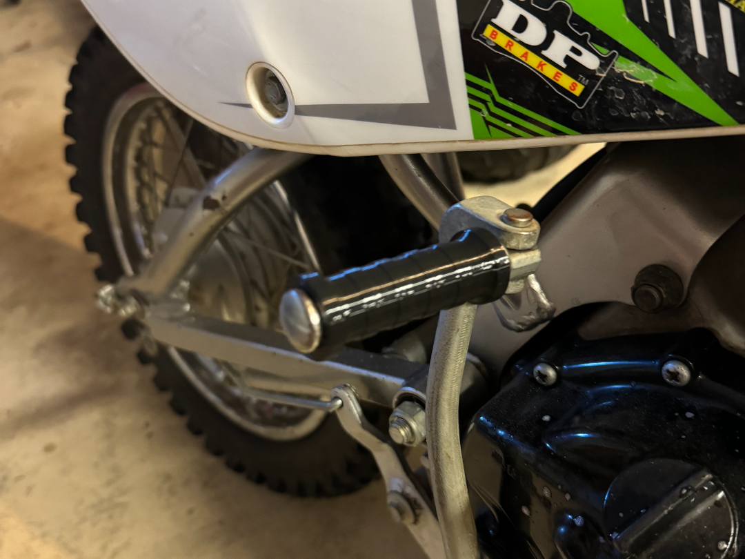 KLX 110 Kickstarter Rubber