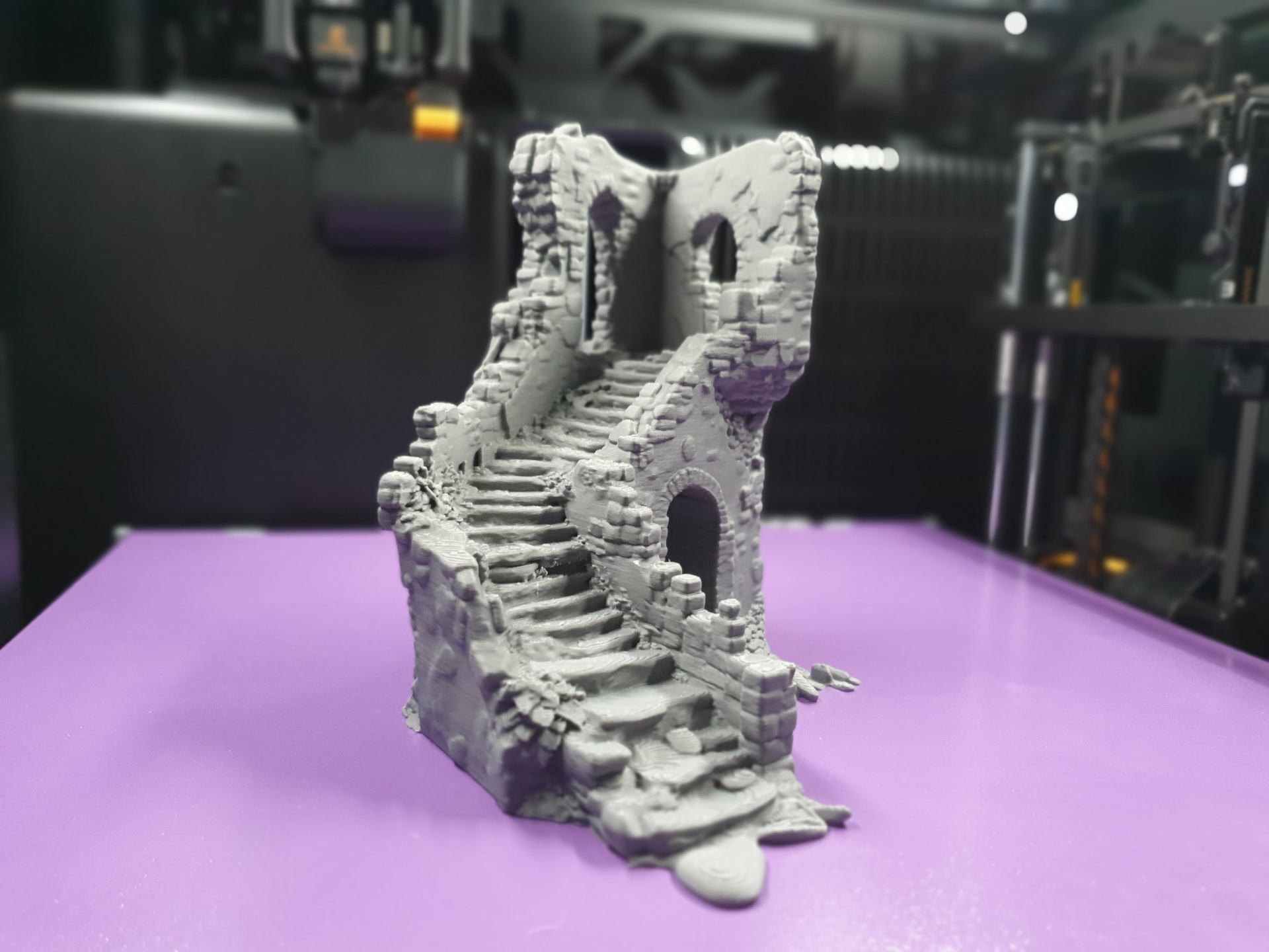 Ruined Stone Stairs Decor