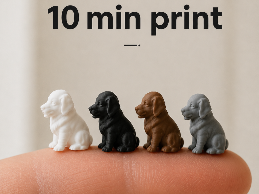 Golden Retriever Mini Model – Ultra Detailed Puppy