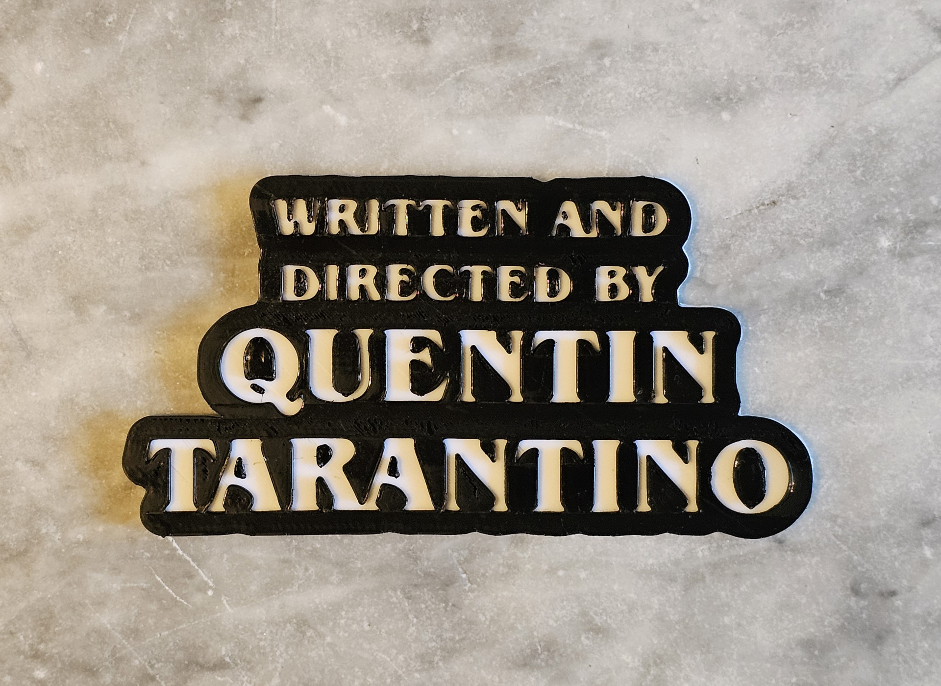 Quentin Tarantino badge