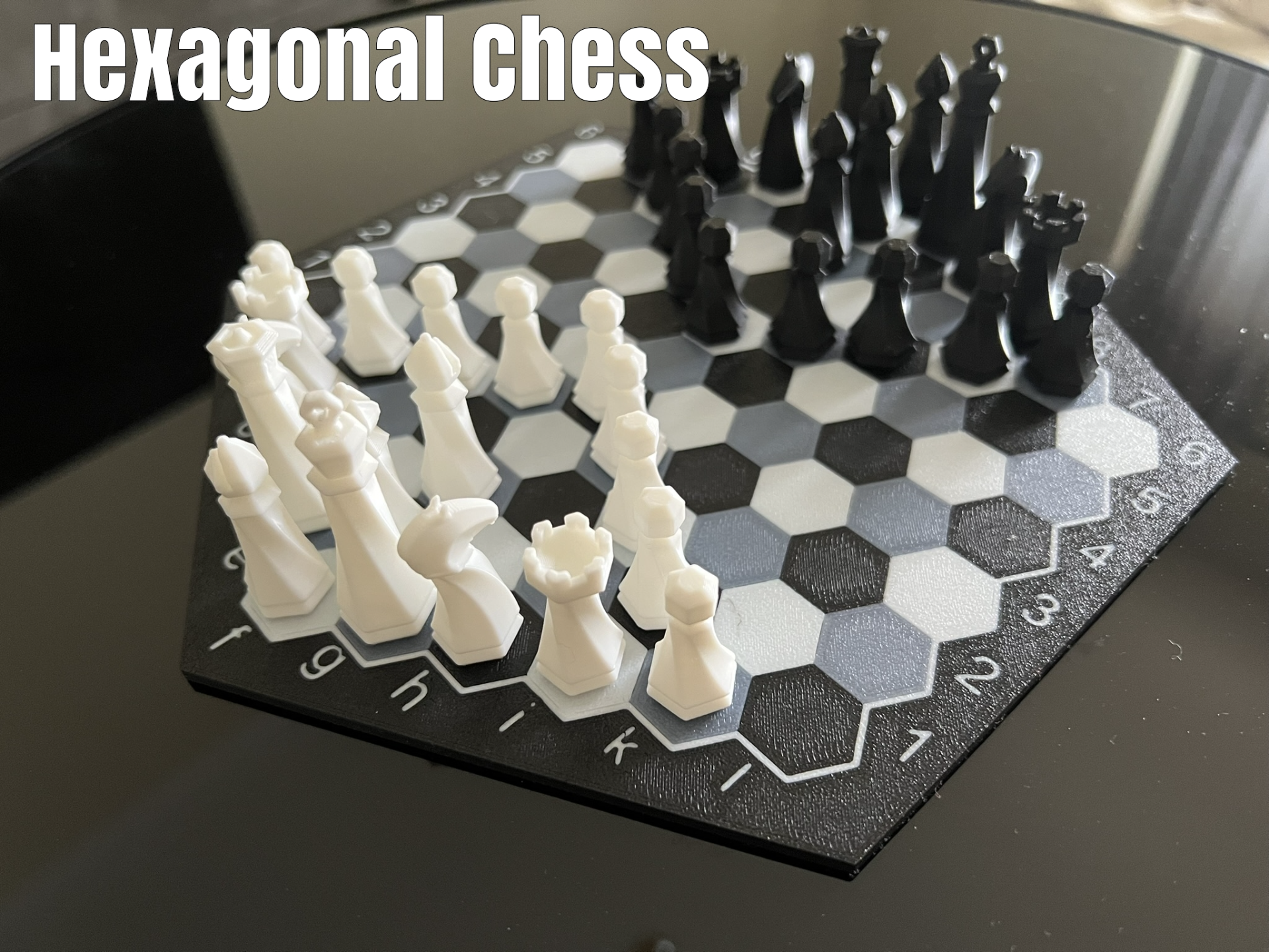 Hexagonal Chess Set