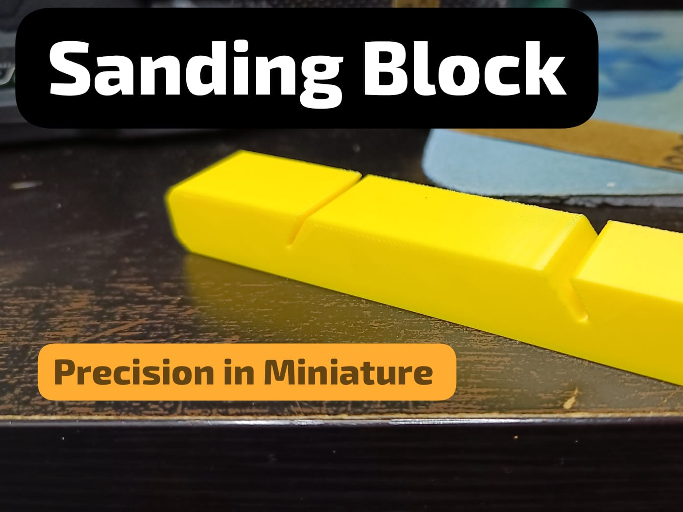 Mini Sanding Block – Precision at Your Fingertips!