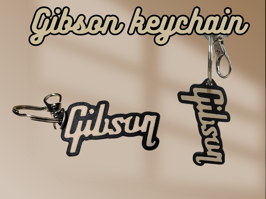 Gibson keychain music