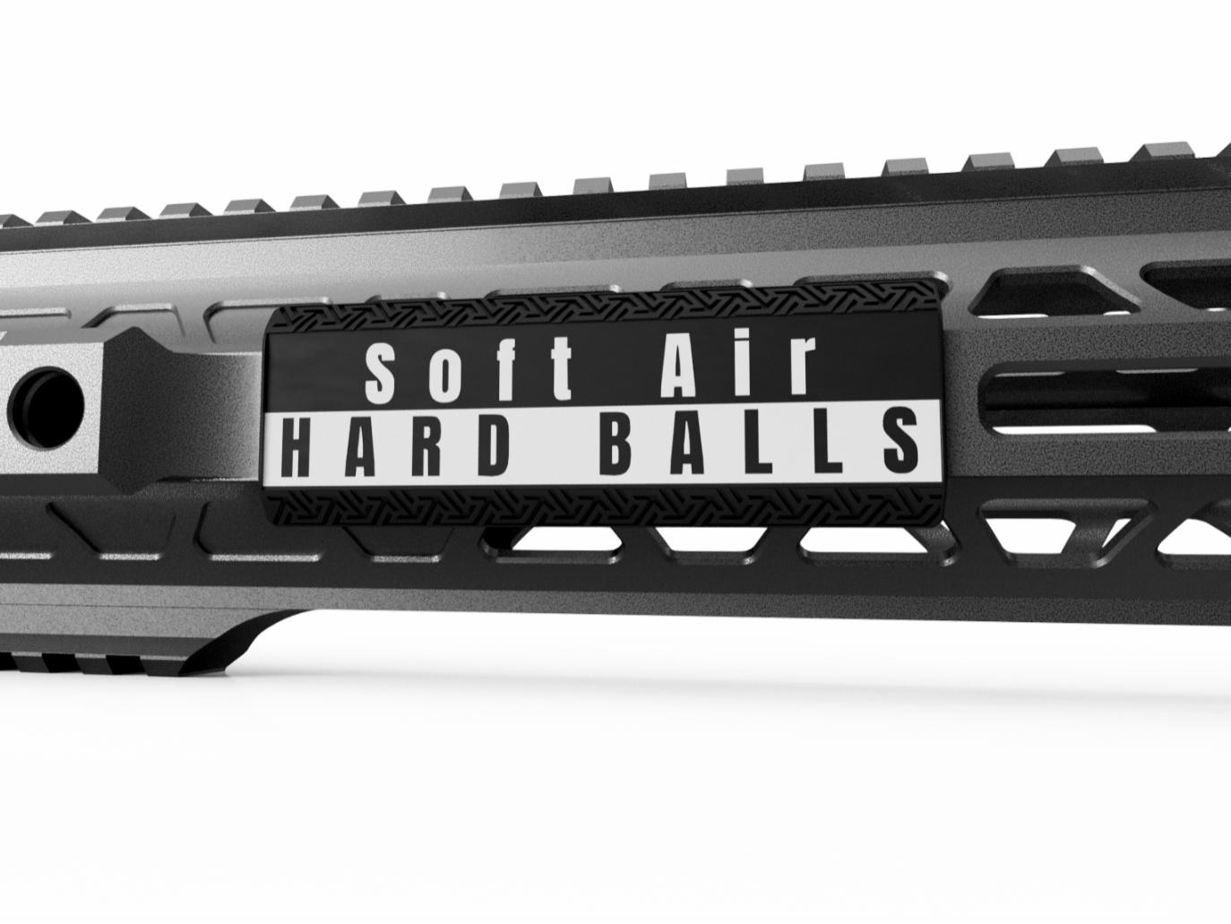 SOFT AIR / Cache-rail M-LOK personnalisé