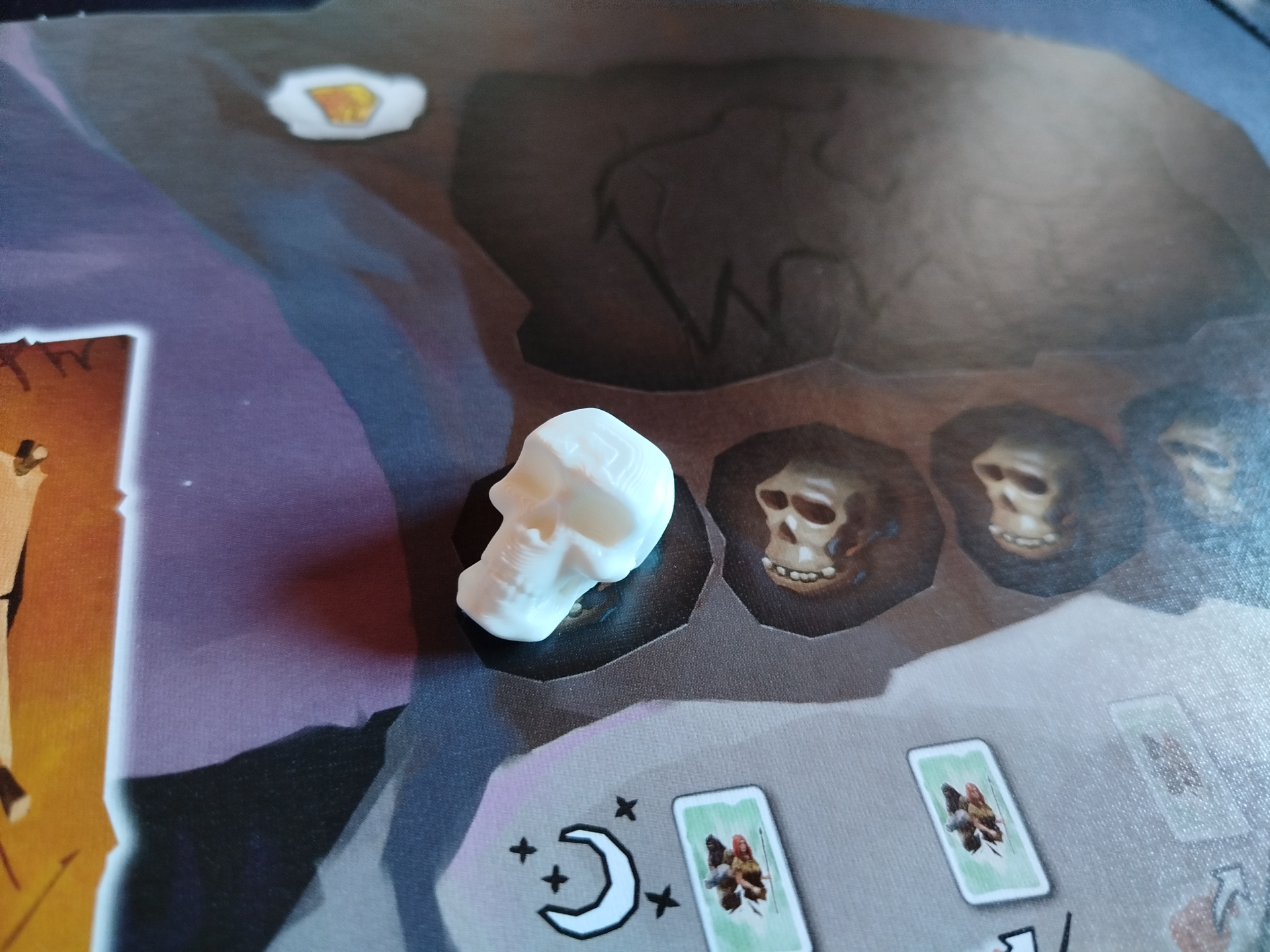 Tokens Deluxe Paleo - Cráneo / Calavera
