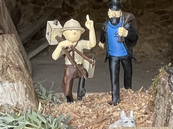 TINTIN, HADDOCK & MILOU