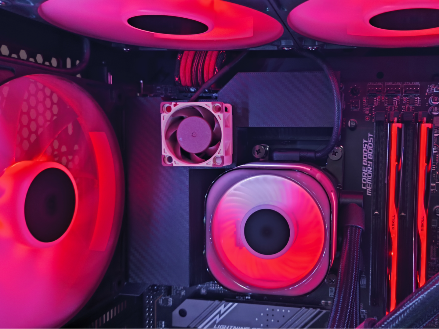 MSI B650 Gaming Plus Wifi VRM Cooling Shroud