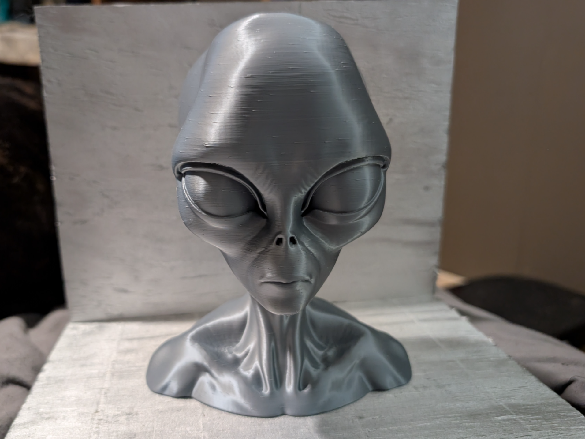 Gray Alien Bust