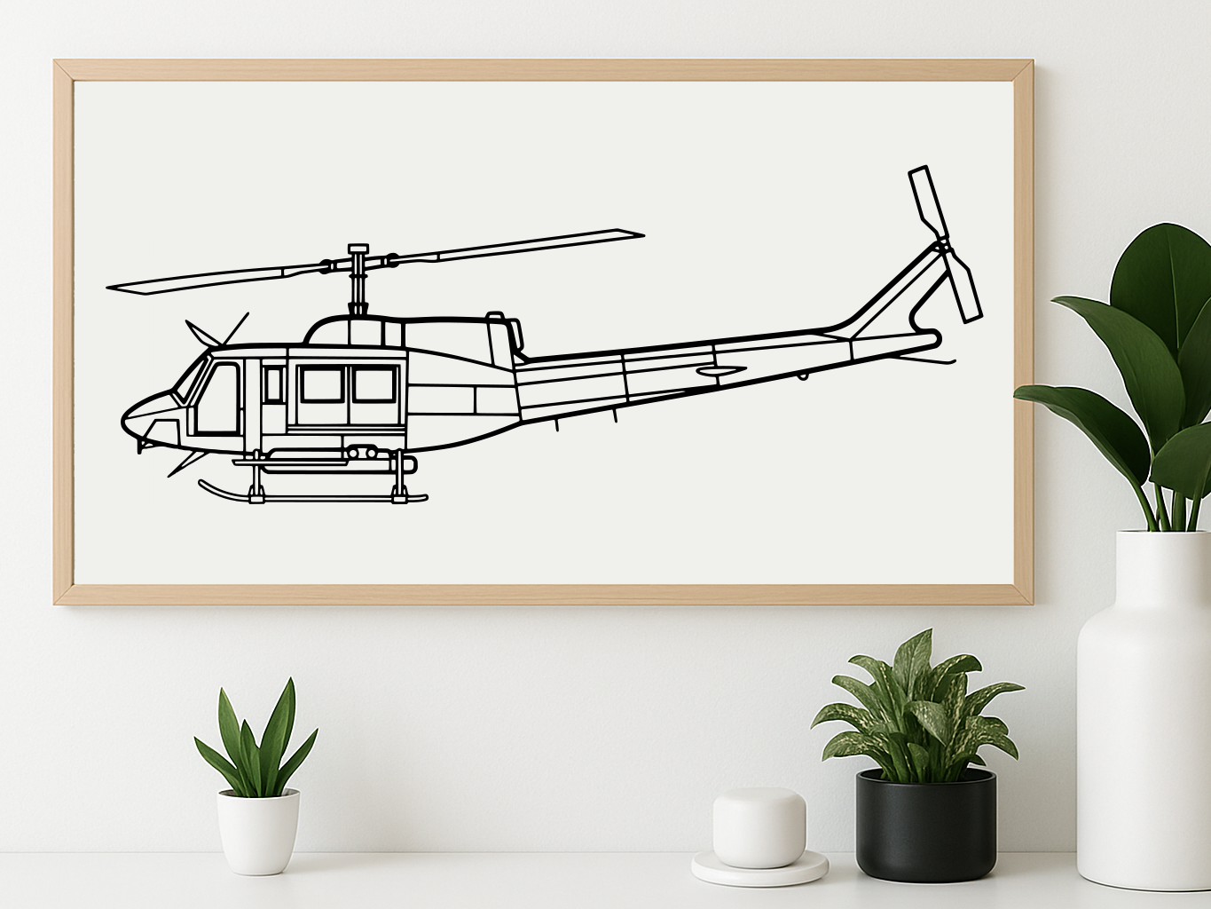 Bell 212 (Silhouette)