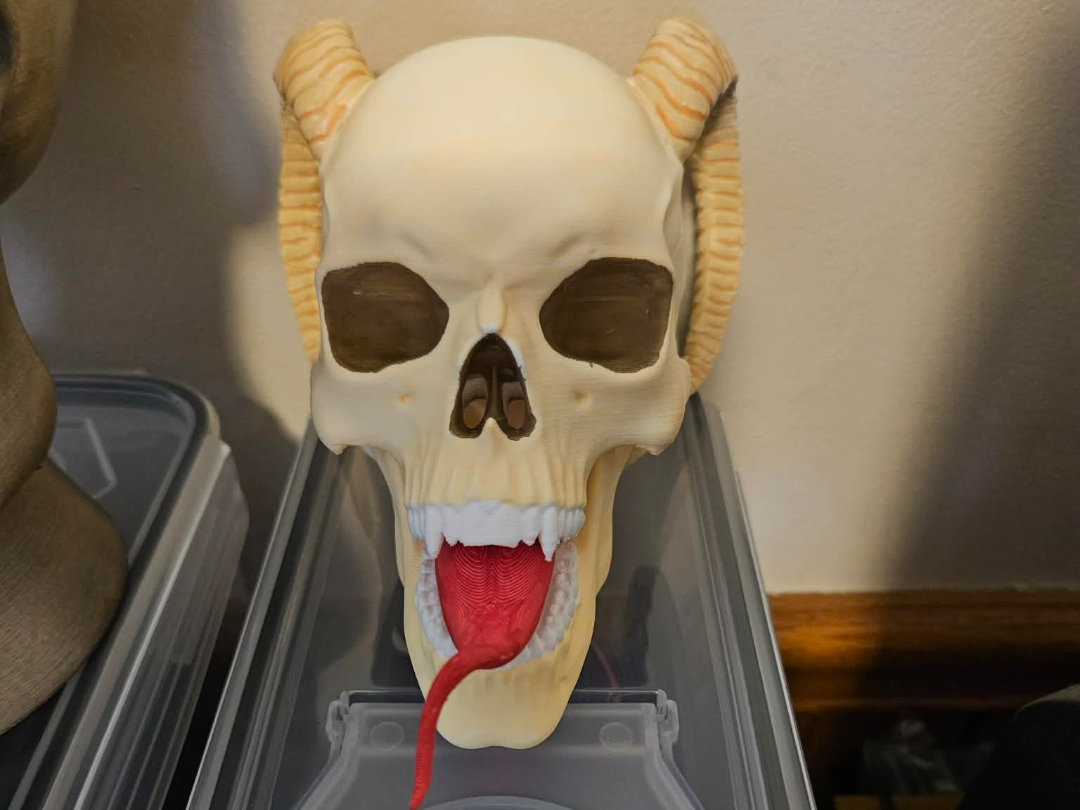 Horned Skull