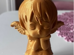 Sitting baby angel