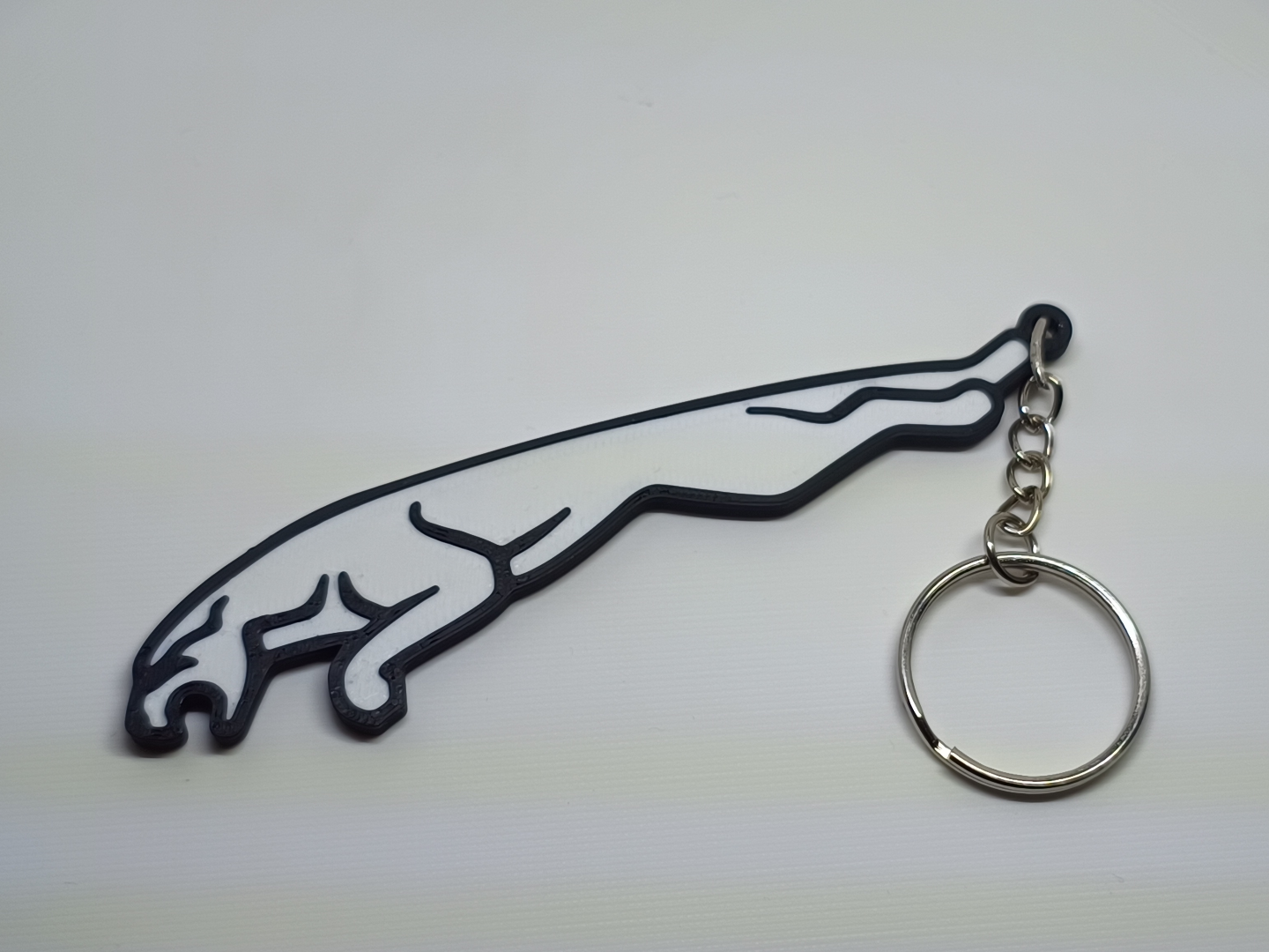 Jaguar Logo Keychain
