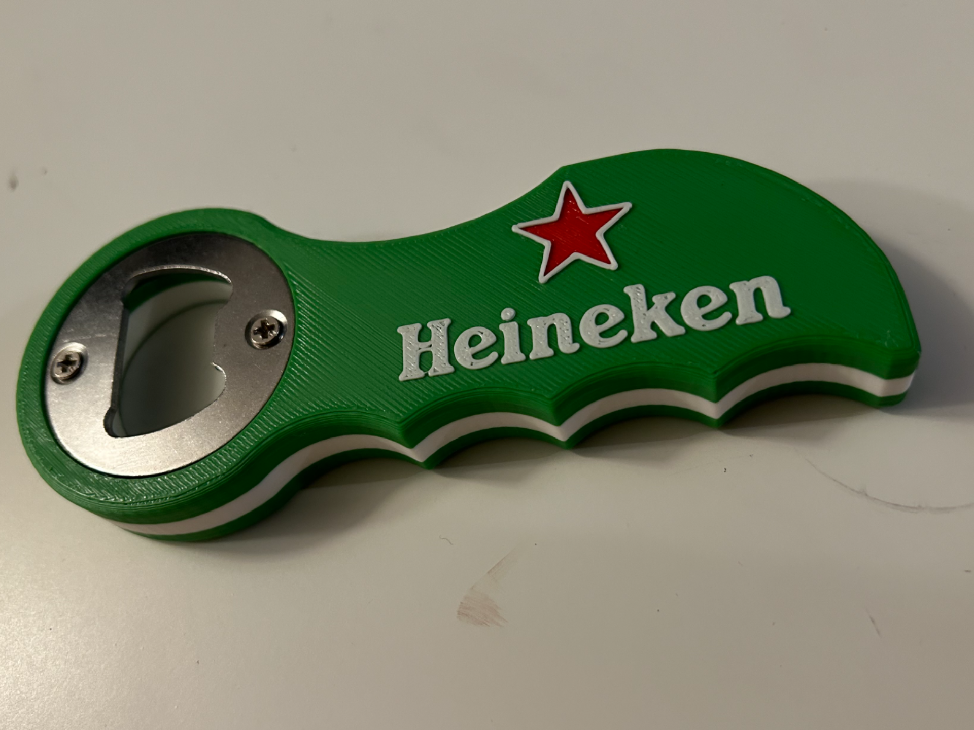 Beer bottle opener - Heineken