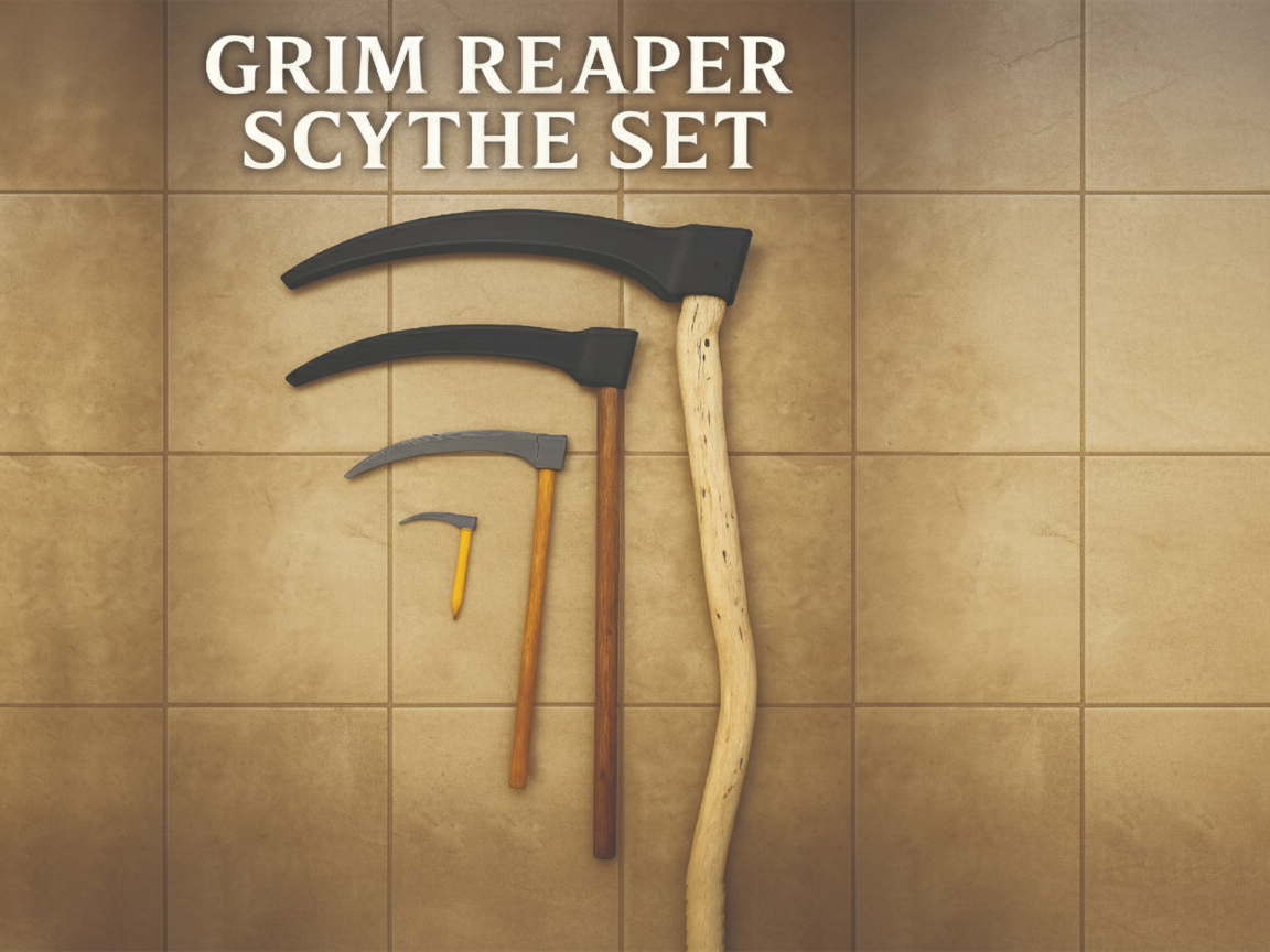 Grim Reaper Scythe – Pencil, Broom & Cosplay