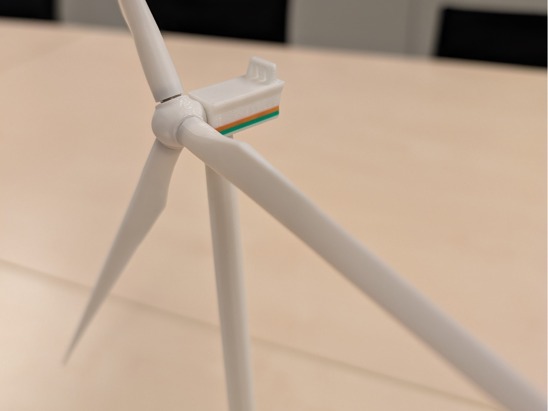 Wind Turbine Mini Model, Carry Version Box