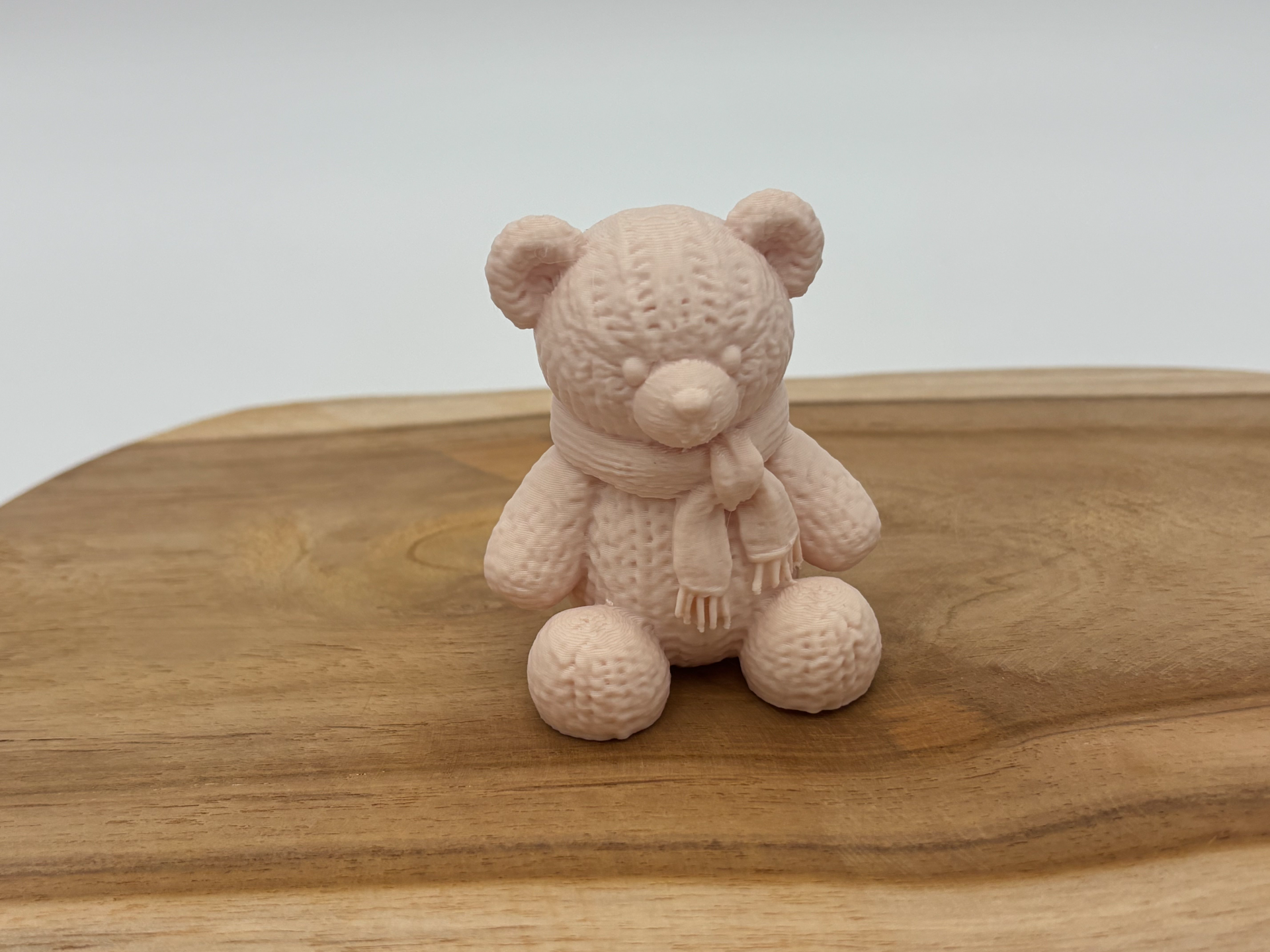 Knitted bear