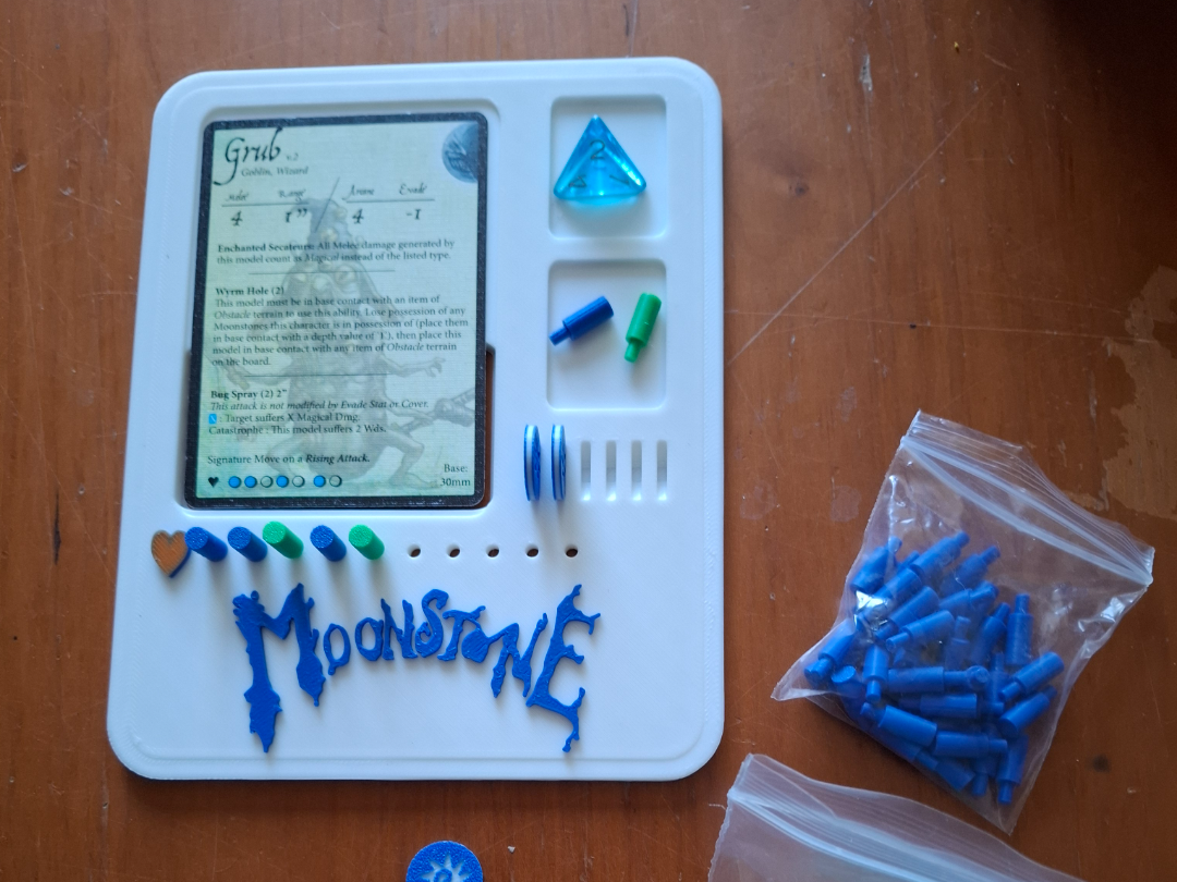 Moonstone dashboard