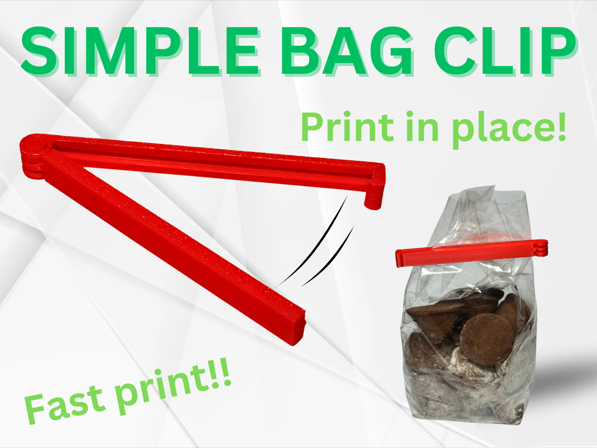 Simple bag clip
