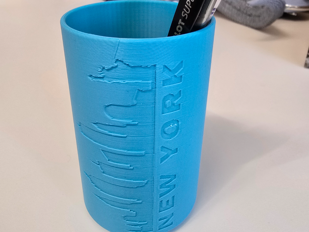 New York Skyline Pen Holder