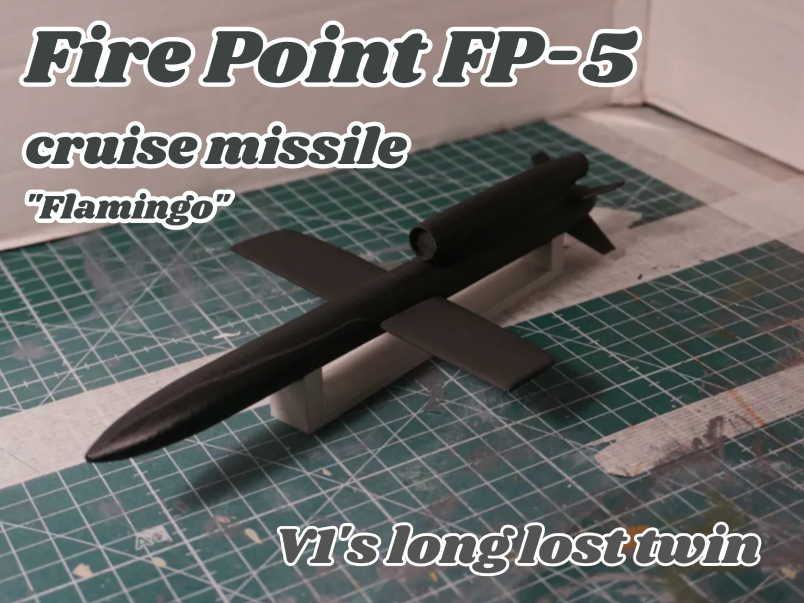 Fire Point FP-5 "Flamingo" Scale Model