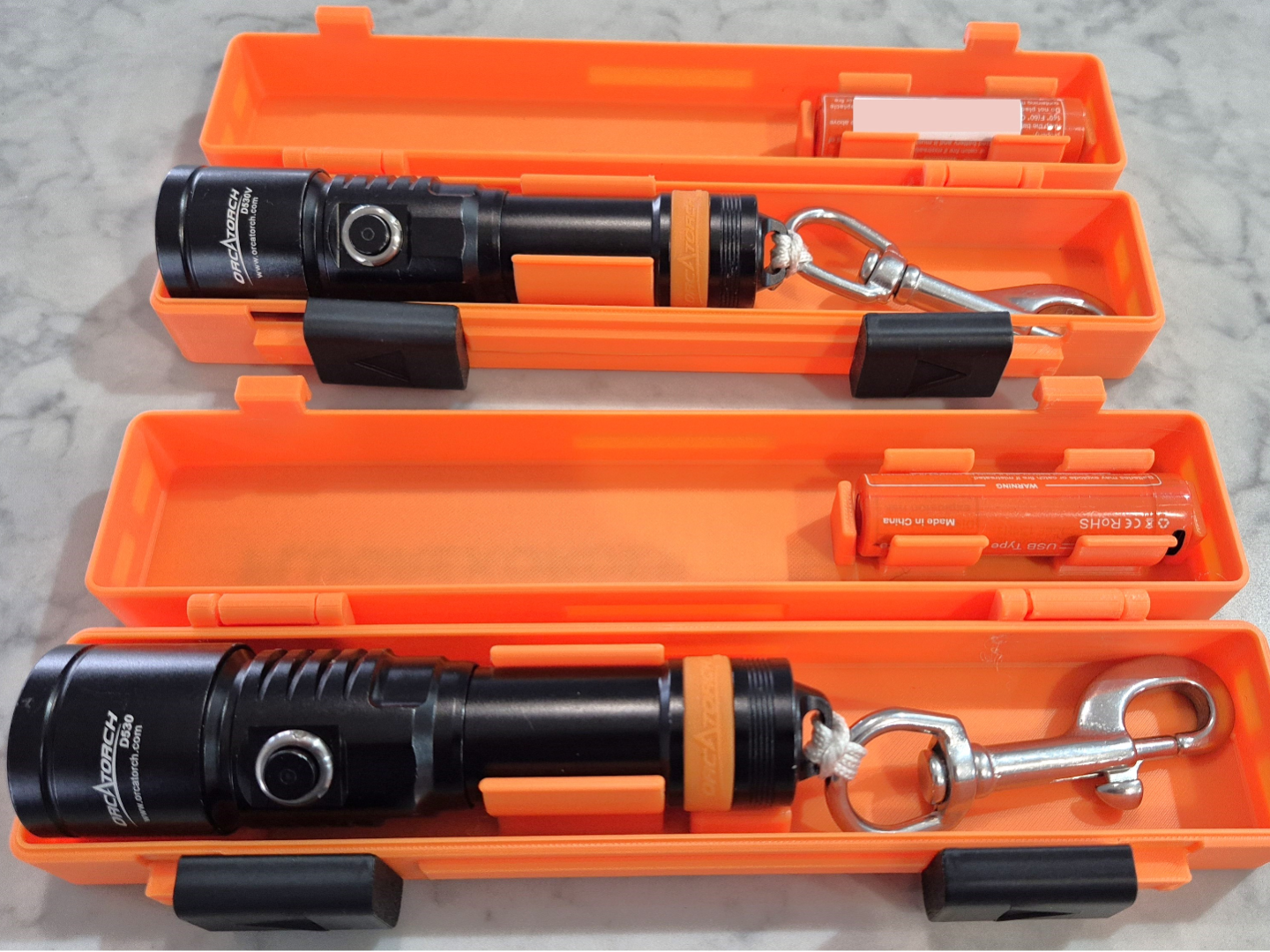 BLACKBOX case - ORCATORCH Scuba Dive Torch Case