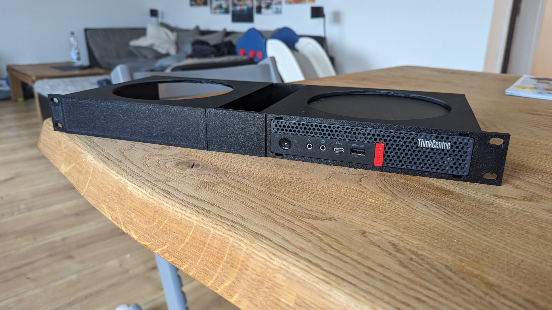 Improved Thinkcentre Tiny 1U Rack