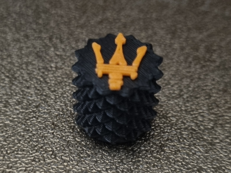 Tire valve cap MASERATI logo
