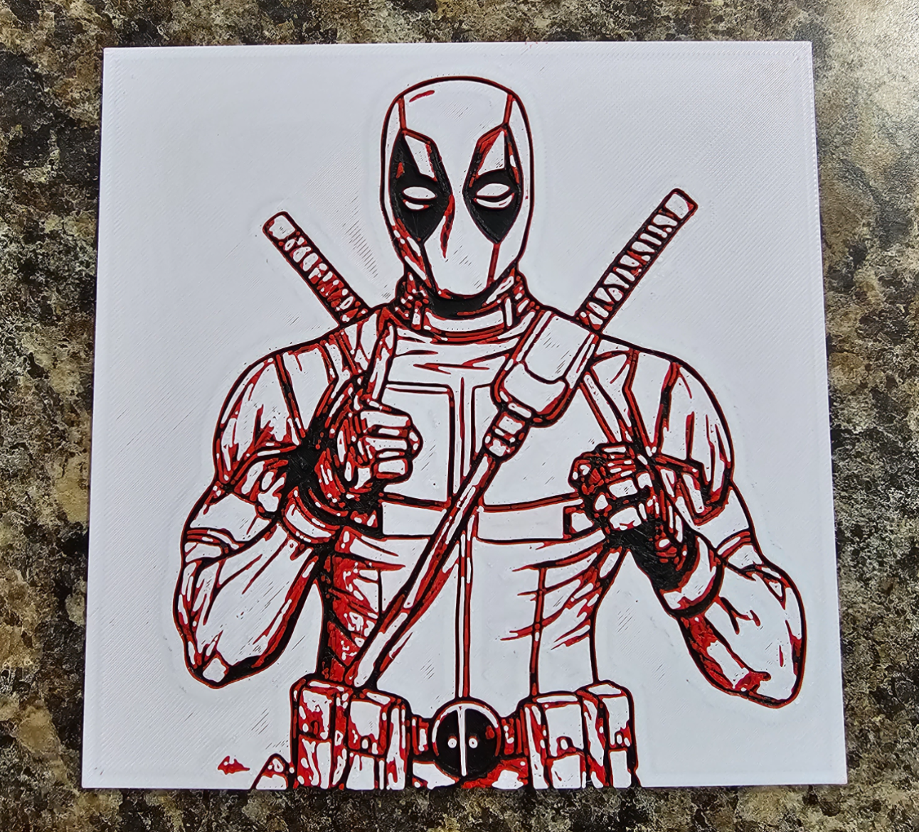 Deadpool hueforge