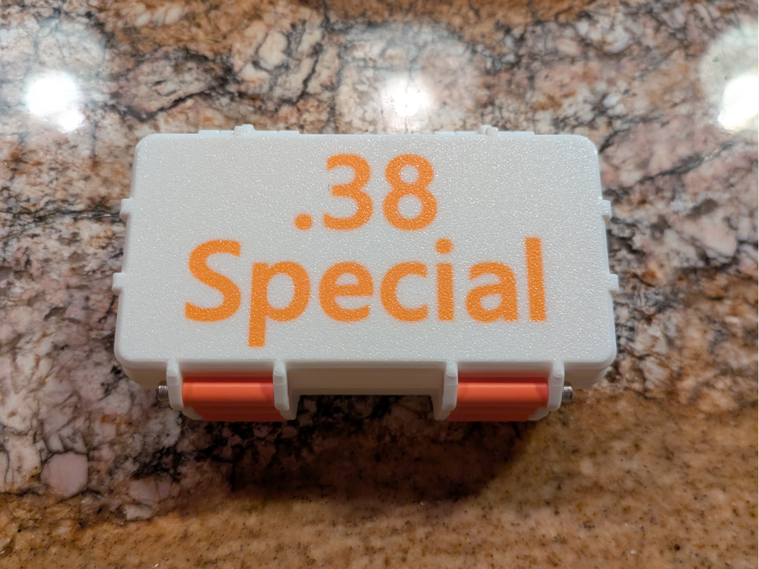 38 Special 50rnd Ammo Box