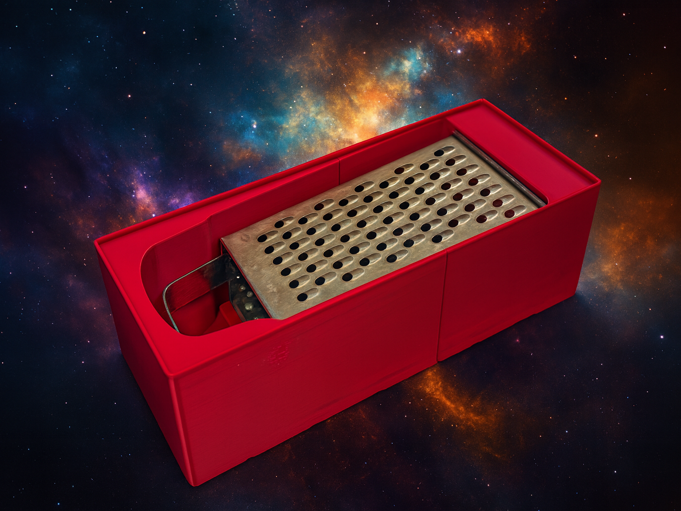 IKEA IDEALISK Kitchen Grater Laying Gridfinity
