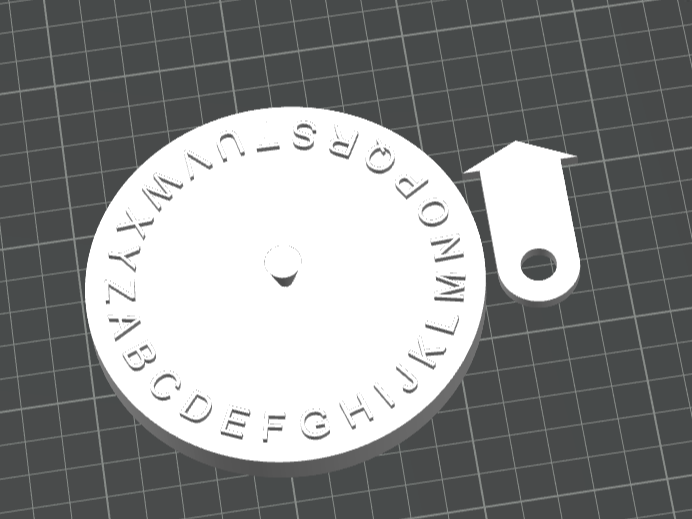 Buchstaben Spinner