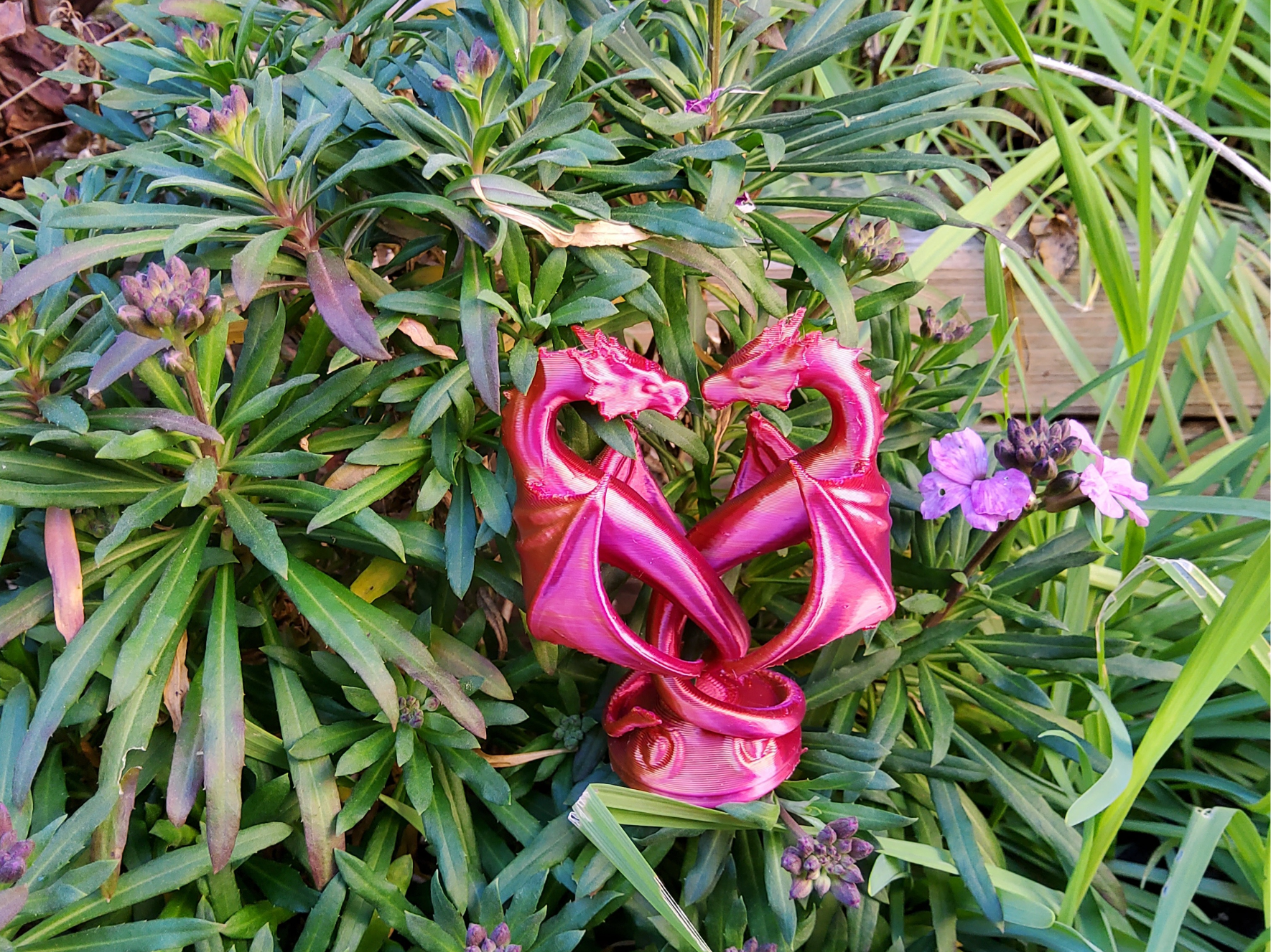 dragons heart scuplture